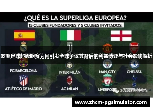 欧洲足球超级联赛为何引发全球争议其背后的利益博弈与社会影响解析