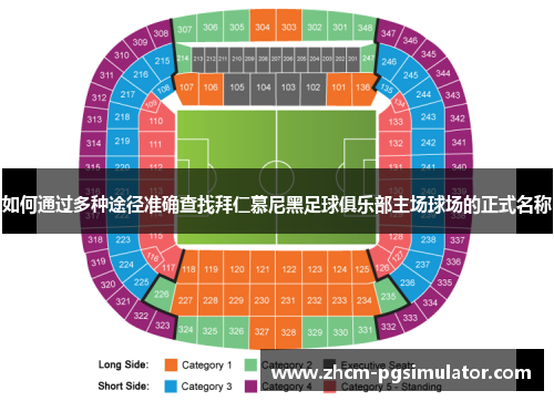 如何通过多种途径准确查找拜仁慕尼黑足球俱乐部主场球场的正式名称